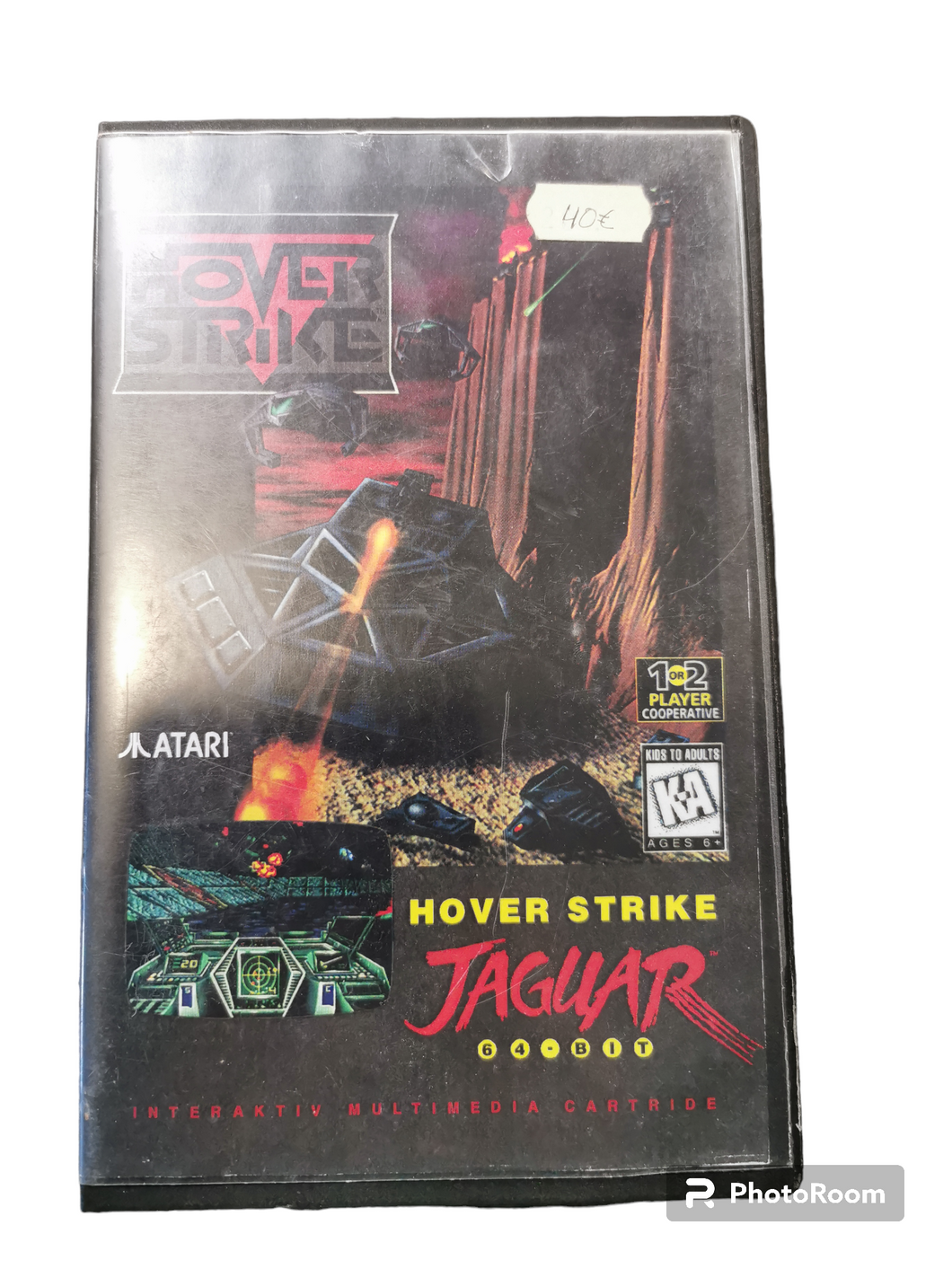 Atari Jaguar Hover strike peli